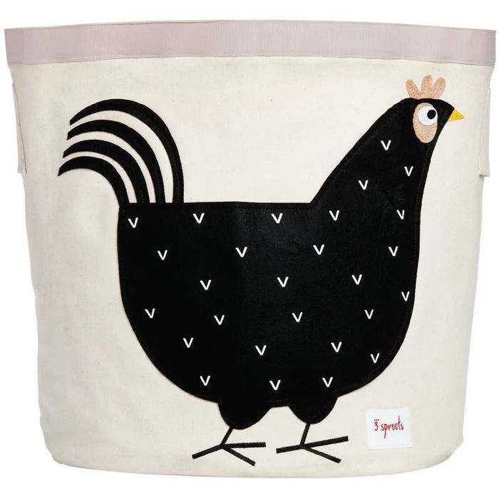 Aufbewahrungsbehälter Storage Bin Hen Poule - pilzessono.shop - zauberhafte Kinderdinge