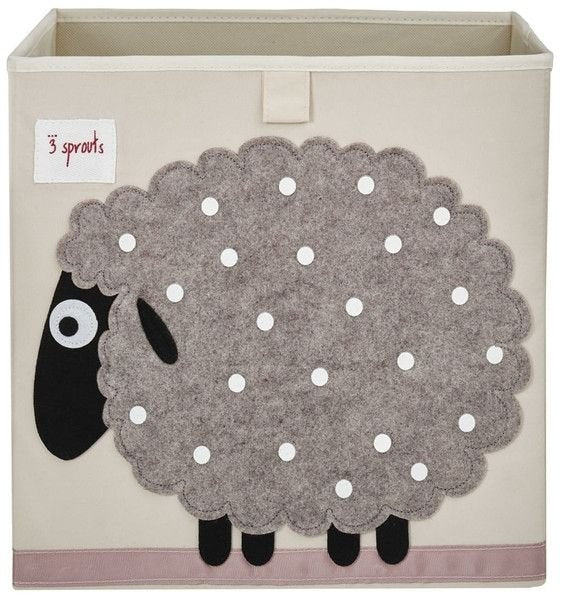 Aufbewahrungsbox Schaf von 3 Sprouts - pilzessono.shop - zauberhafte Kinderdinge