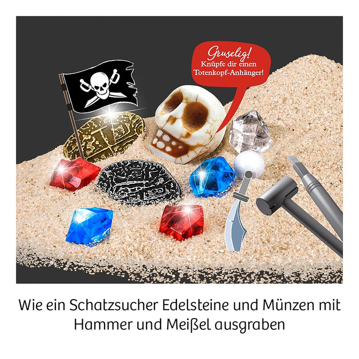 Ausgrabungs-Set Piratenschatz für Kinder ab 7+ - pilzessono.shop - zauberhafte Kinderdinge