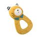 Auswahl an 12 Beißringen aus Naturkautschuk Les Moustaches von Moulin Roty ♡ - pilzessono.shop - zauberhafte Kinderdinge