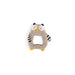 Auswahl an 12 Beißringen aus Naturkautschuk Les Moustaches von Moulin Roty ♡ - pilzessono.shop - zauberhafte Kinderdinge