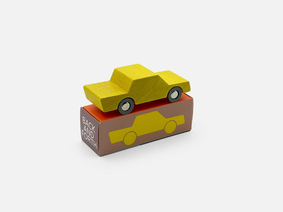 ⋙ Auto aus Holz in gelb von WaytoPlay ♡ - pilzessono.shop - zauberhafte Kinderdinge
