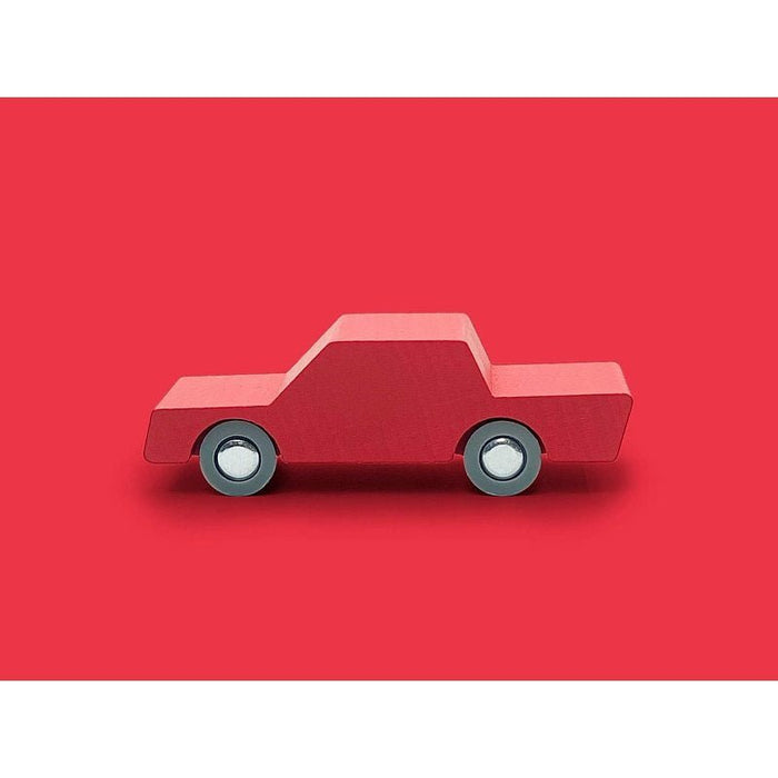 ⋙ Auto aus Holz in rot von WaytoPlay ♡ - pilzessono.shop - zauberhafte Kinderdinge