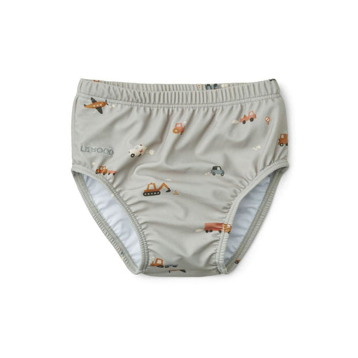 Baby Badehose Anthony | VEHICLES/DOVE BLUE MIX von Liewood ♥ - pilzessono.shop - zauberhafte Kinderdinge