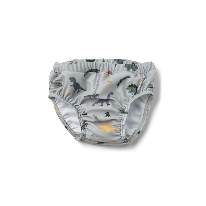 Baby Badehose - Schwimmwindel Frej | Dino blau mix - pilzessono.shop - zauberhafte Kinderdinge