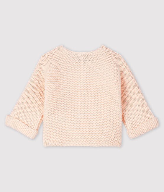 Baby-Cardigan aus 100% Baumwollstrick von Petit Bateau ♡ - pilzessono.shop - zauberhafte Kinderdinge