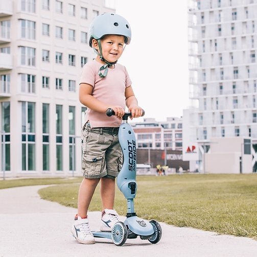 Baby Helm (XXS-S) blau von Scoot & Ride - pilzessono.shop - zauberhafte Kinderdinge