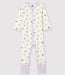 ⋙Baby - Strampler ohne Fuß aus Rippstrick mit Vogel Druck von Petit Bateau ♡ - pilzessono.shop - zauberhafte Kinderdinge
