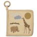 ♡ Babybuch | Fabric Book Zoo | brazilian sand von Konges Sløjd - pilzessono.shop - zauberhafte Kinderdinge