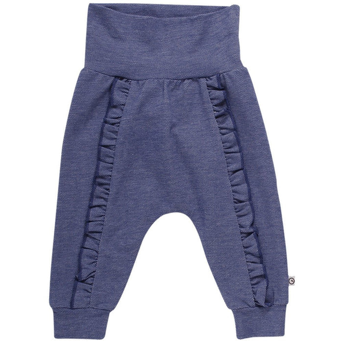 Babyhose Denim Frill pants von müsli - pilzessono.shop - zauberhafte Kinderdinge