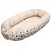 Babynestchen aus 100% Biobaumwolle Forest blue - pilzessono.shop - zauberhafte Kinderdinge