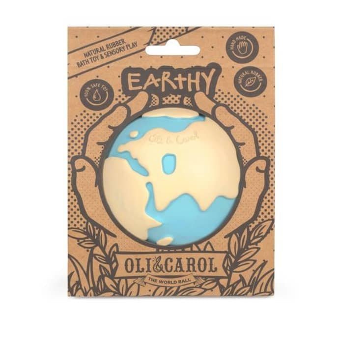 Babyspielzeug Earthy the World Ball - pilzessono.shop - zauberhafte Kinderdinge