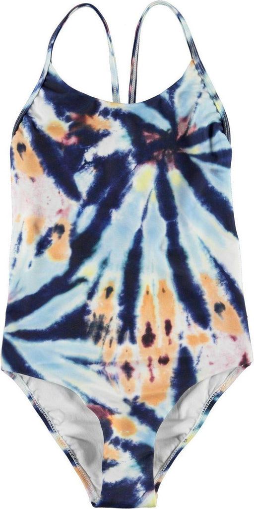 Badeanzug Nanna Summer Tie Dye - pilzessono.shop - zauberhafte Kinderdinge