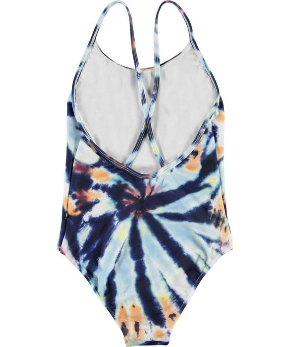 Badeanzug Nanna Summer Tie Dye - pilzessono.shop - zauberhafte Kinderdinge