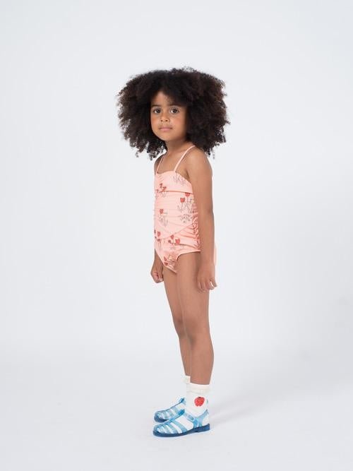Badeanzug Poppy mit Blumen Allover Print - pilzessono.shop - zauberhafte Kinderdinge