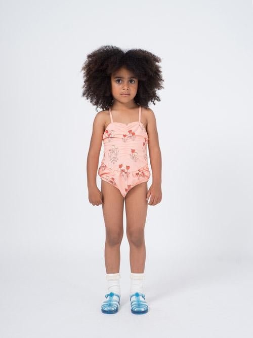 Badeanzug Poppy mit Blumen Allover Print - pilzessono.shop - zauberhafte Kinderdinge