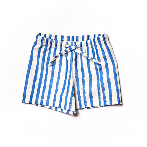 Badehose - blau gestreift - pilzessono.shop - zauberhafte Kinderdinge