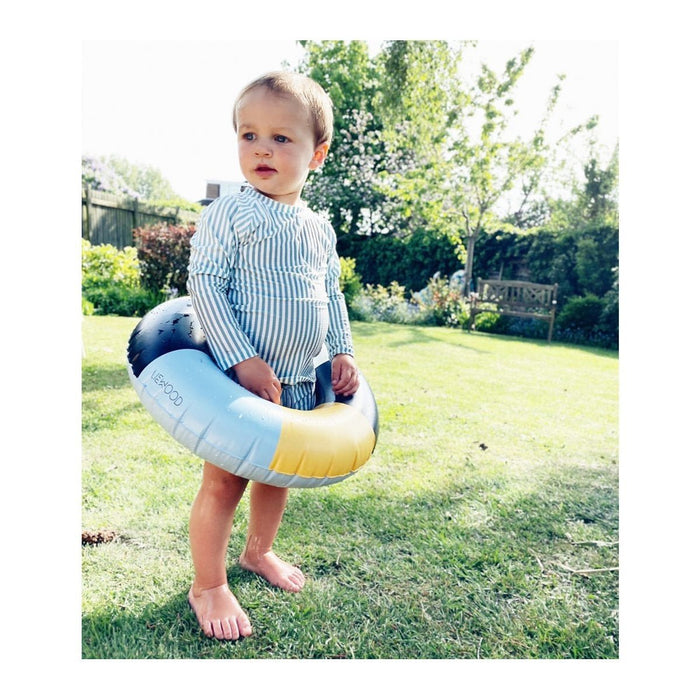 Baloo Schwimmring in blau-mix von Liewood - pilzessono.shop - zauberhafte Kinderdinge