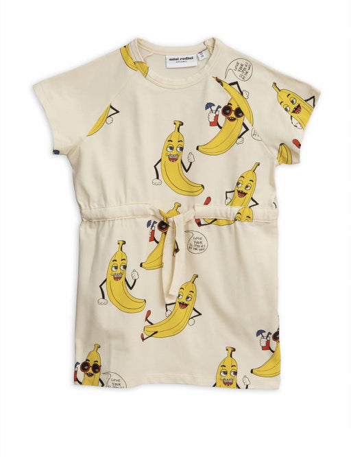 Banana aop dress - pilzessono.shop - zauberhafte Kinderdinge