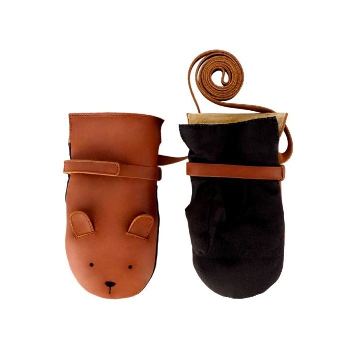 ⋙ Bärenhandschuhe aus Leder von Donsje ♡ - pilzessono.shop - zauberhafte Kinderdinge