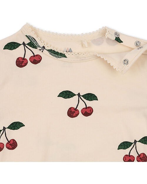 🍒 Basic Body Langarm | ma grande cerise von Konges Sløjd - pilzessono.shop - zauberhafte Kinderdinge