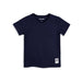 Basic T-Shirt in dunkelblau von Mini Rodini bei Pilzessin - pilzessono.shop - zauberhafte Kinderdinge