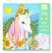 Bastelset Einhorn mit Scoubidou-Bändern von Djeco - pilzessono.shop - zauberhafte Kinderdinge