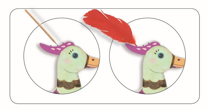 Bastelset Federkleid - pilzessono.shop - zauberhafte Kinderdinge