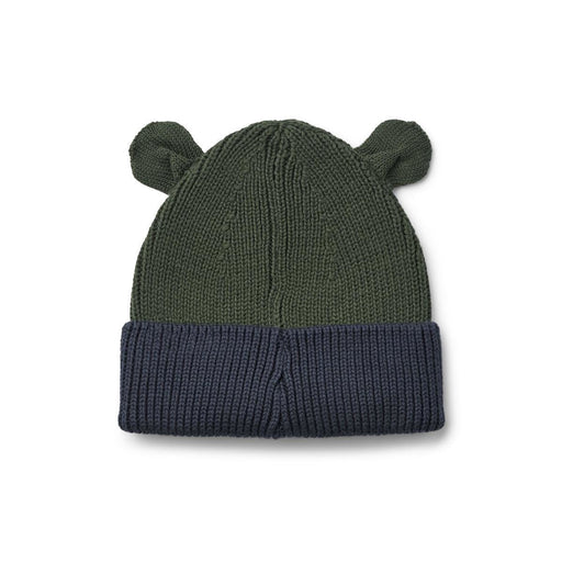 ⋙ Beanie Gina hunter green / midnight navy von Liewood ♥ - pilzessono.shop - zauberhafte Kinderdinge