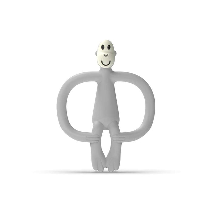 ⋙ Beißring Affe in hellgrau von Matchstick Monkey ♥ - pilzessono.shop