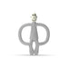 ⋙ Beißring Affe in hellgrau von Matchstick Monkey ♥ - pilzessono.shop