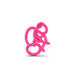 ⋙ Beißring Affe mini in rosa von Matchstick Monkey ♥ - pilzessono.shop