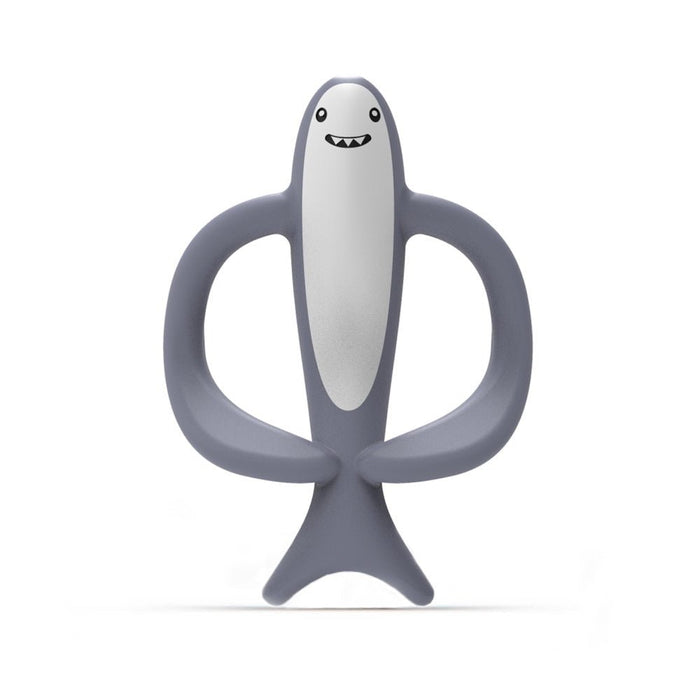 ⋙ Beißring Hai in grau von Matchstick Monkey ♥ - pilzessono.shop