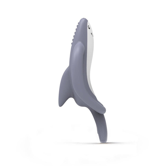 ⋙ Beißring Hai in grau von Matchstick Monkey ♥ - pilzessono.shop
