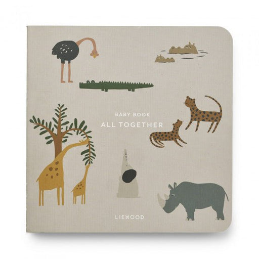 Bertie Baby Buch in all together / sandy - pilzessono.shop - zauberhafte Kinderdinge
