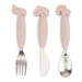 Besteckset rosa - pilzessono.shop - zauberhafte Kinderdinge