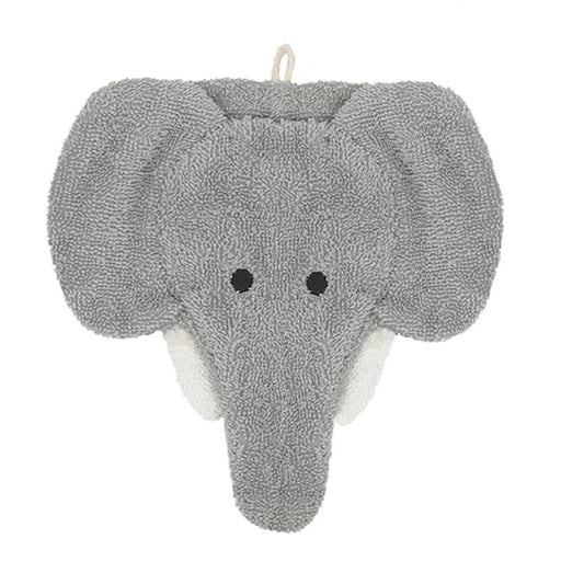 BIO Waschlappen Elefant - pilzessono.shop - zauberhafte Kinderdinge