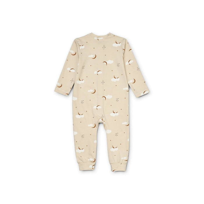 Birk Pyjamas Jumpsuit in stargazer / foggy mix von Liewood ♡ - pilzessono.shop - zauberhafte Kinderdinge
