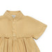 Bizau Kleid in Hay gelb - pilzessono.shop - zauberhafte Kinderdinge