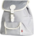 Blafre Kinderrucksack grau im Retro Design - pilzessono.shop - zauberhafte Kinderdinge