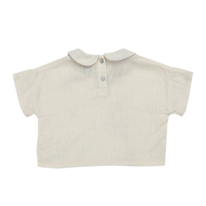 ⋙ Bluse "AVA" in weiß von Donsje ♡ - pilzessono.shop - zauberhafte Kinderdinge
