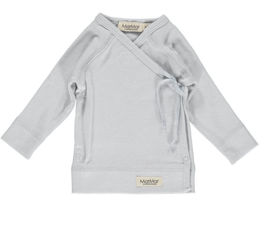 Bluse Tut Wrap LS, sanftes blau von MarMar - pilzessono.shop - zauberhafte Kinderdinge