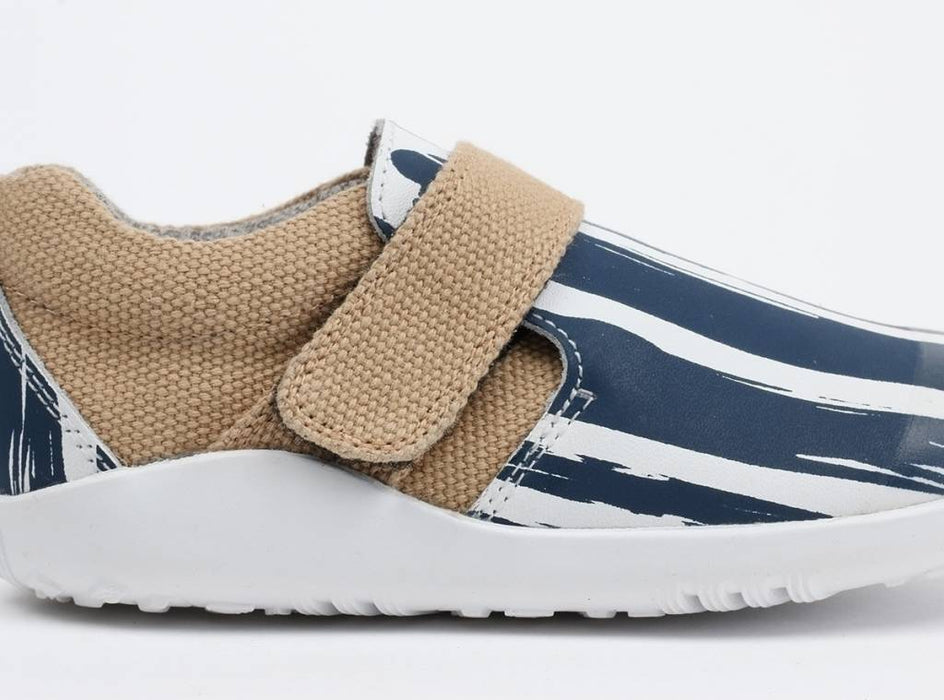 Bobux Aktiv Paint Navy + White - pilzessono.shop - zauberhafte Kinderdinge