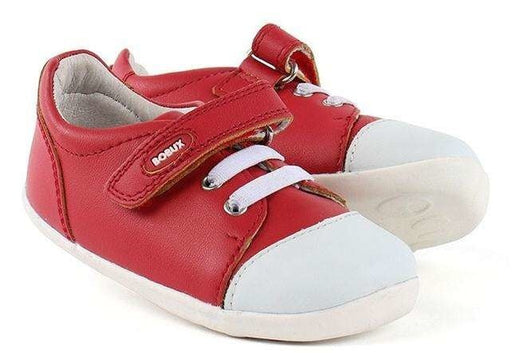 Bobux Step Up red scribble - pilzessono.shop - zauberhafte Kinderdinge