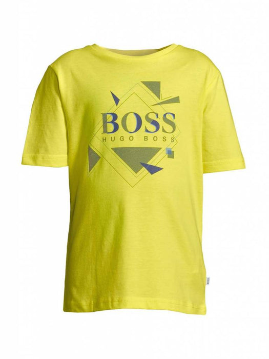 Boss T-Shirt gelb - pilzessono.shop - zauberhafte Kinderdinge