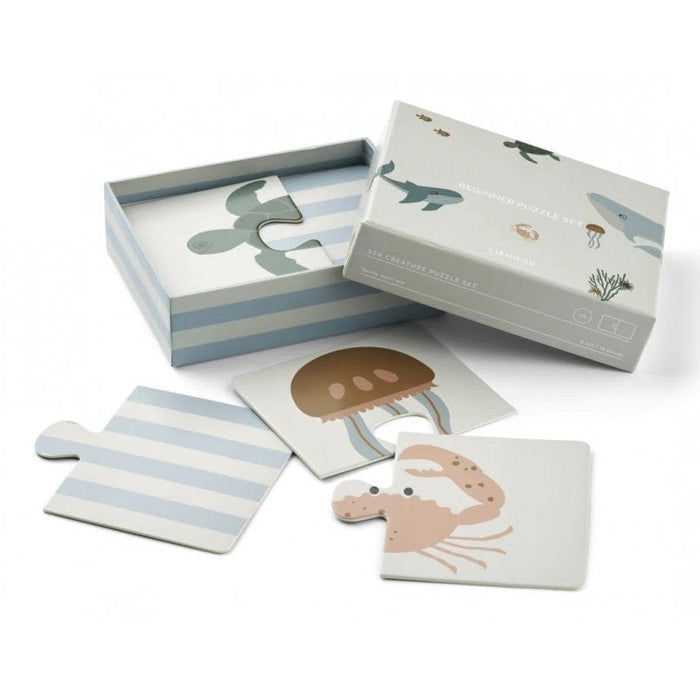 ⋙ Brett Puzzle Beginner | sea creature / sandy von Liewood ♥ - pilzessono.shop - zauberhafte Kinderdinge