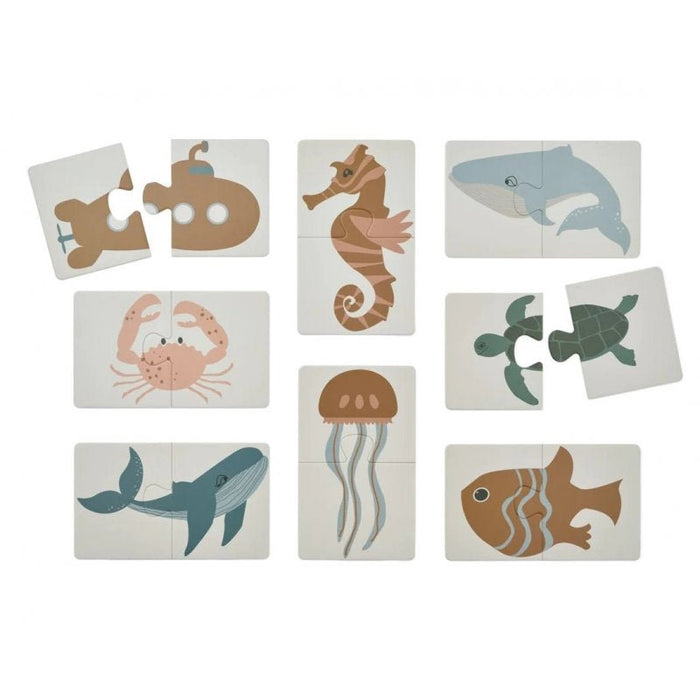 ⋙ Brett Puzzle Beginner | sea creature / sandy von Liewood ♥ - pilzessono.shop - zauberhafte Kinderdinge