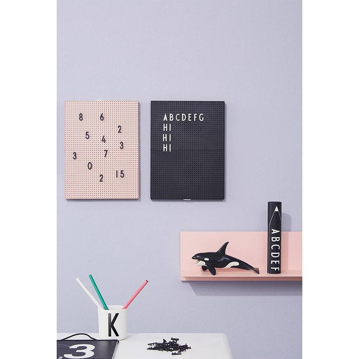 Buchstabenset schwarz für Messageboard für Design Letters Messageboard - pilzessono.shop - zauberhafte Kinderdinge