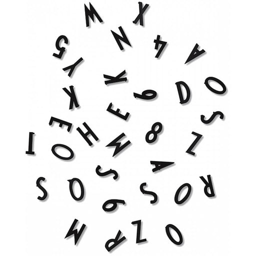 Buchstabenset schwarz für Messageboard für Design Letters Messageboard - pilzessono.shop - zauberhafte Kinderdinge