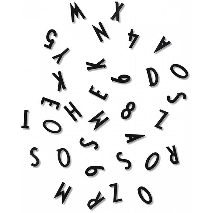 Buchstabenset schwarz für Messageboard für Design Letters Messageboard - pilzessono.shop - zauberhafte Kinderdinge